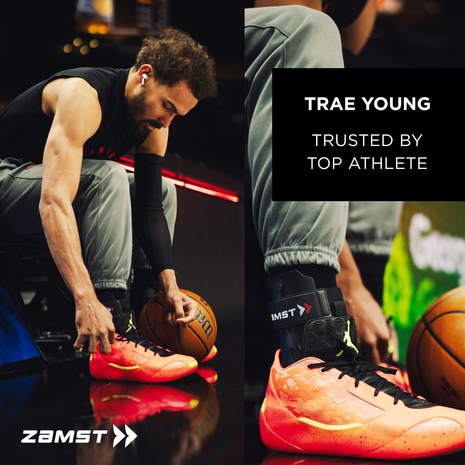 A2DX Ankle Brace Black Zamst.us
