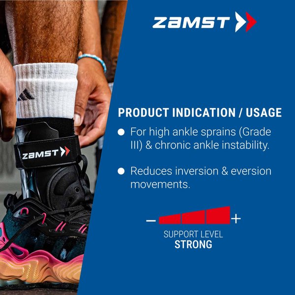 A2DX Ankle Brace Black Zamst.us