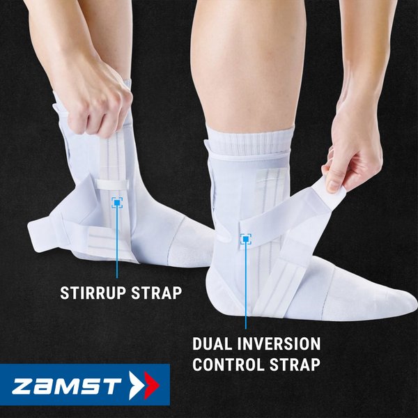 Zamst A1 Sports Ankle Brace For Moderate Lateral Ankle Sprain - Right Foot - Small
